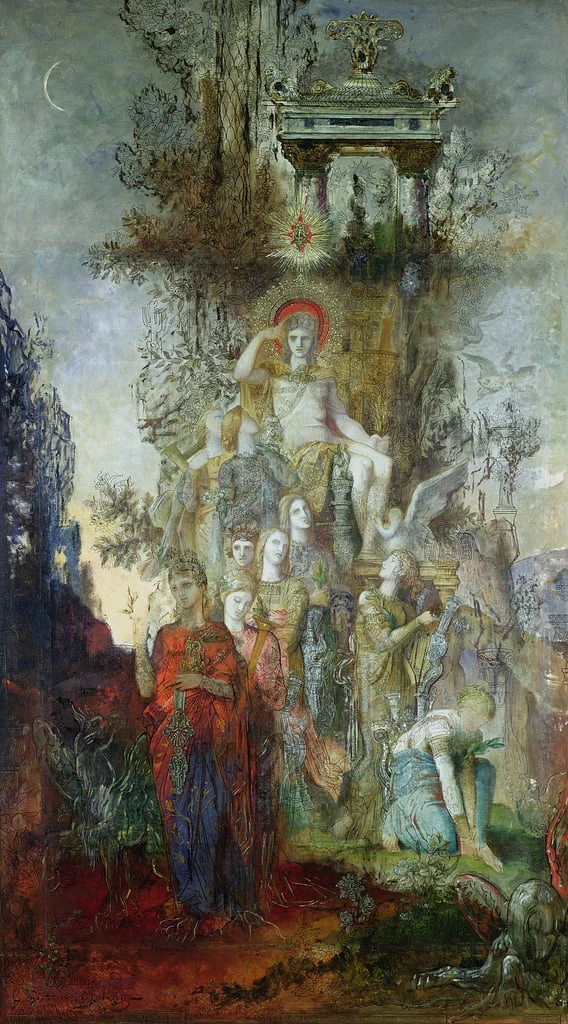 Le figlie di Thespius II re - Musee Gustave Moreau, Paris